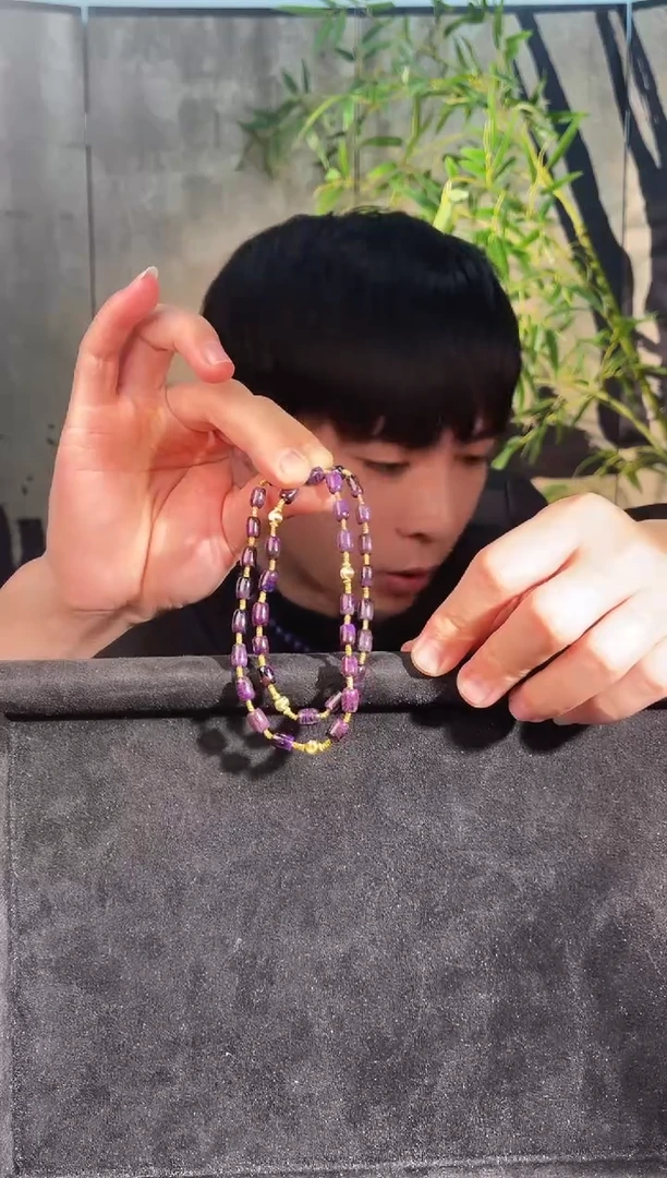 苏纪石（舒俱来）未镶嵌项链南非舒俱来老矿