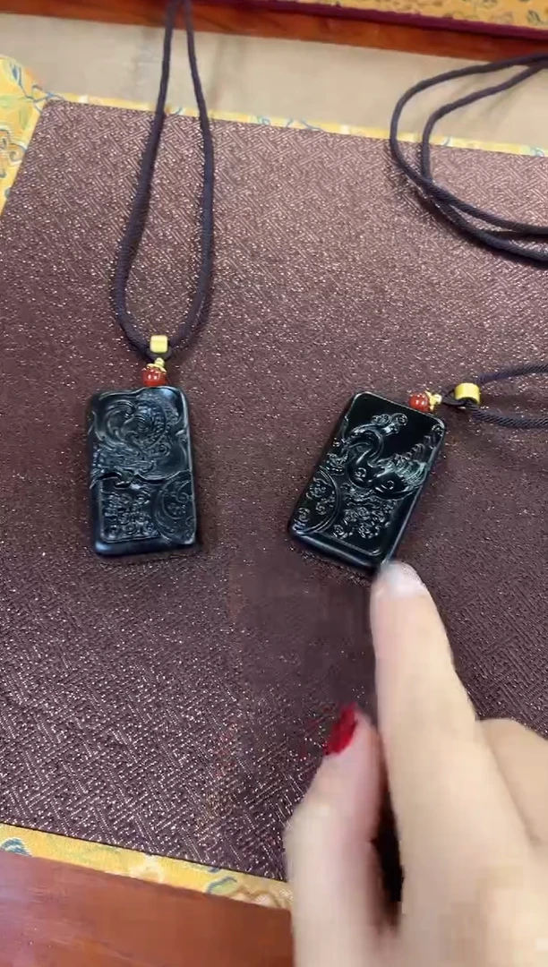 颈饰未镶嵌和田玉和田玉挂牌M302 小凤牌