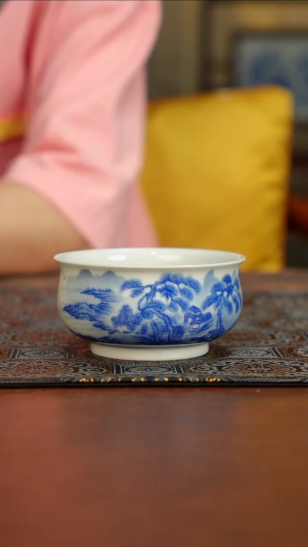 瓷片【昱清】柴窑景德镇手工茶器1