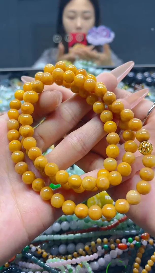 颈饰未镶嵌翡翠8MM