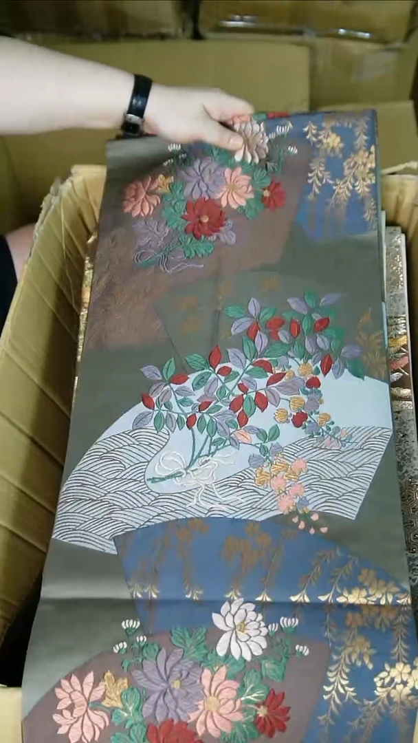 织绣织锦3六通花卉