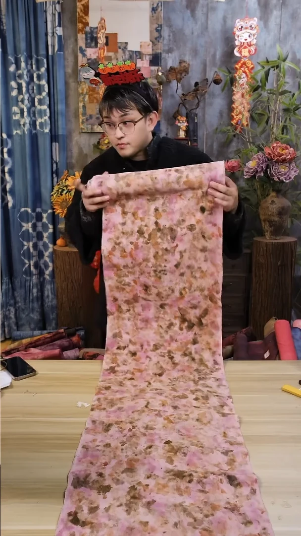 【闪购商品】977植物染全棉土布春节福利