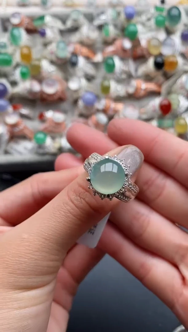 未镶嵌戒指翡翠777777+6