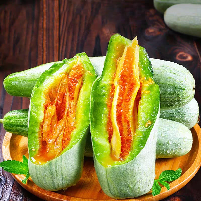 山东羊角蜜甜瓜新鲜水果1斤/3斤/4.5斤装当季脆甜爽口香瓜现摘