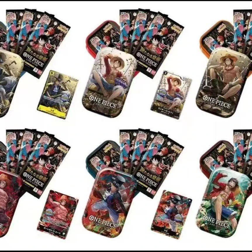 OP09亚洲限定铁盒 限定op09铁盒  收藏卡牌(代拆)