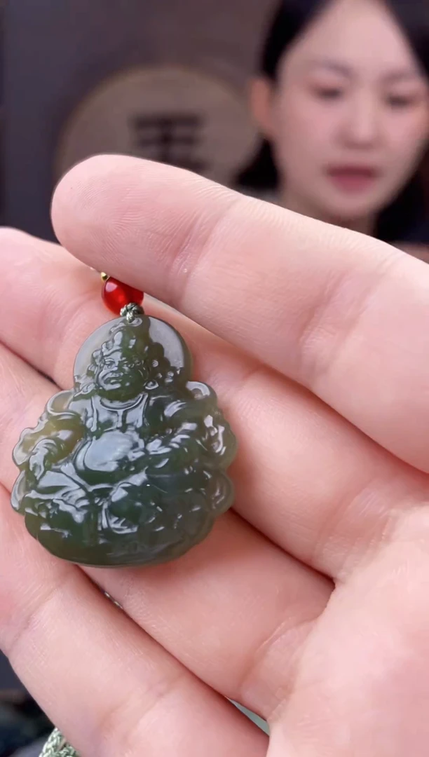 颈饰未镶嵌和田玉拍一发一，多样性发货