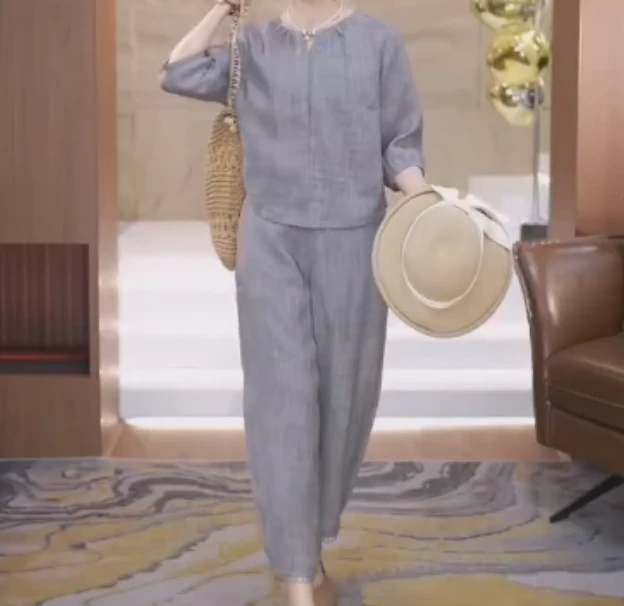 2025夏季时尚潮流百搭精品女装珍XETii