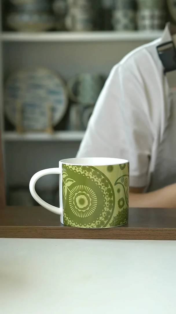 微瑕出英设计师款马克杯@4-2@