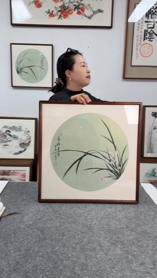 书法金世坤2-53*53绘画手绘同款