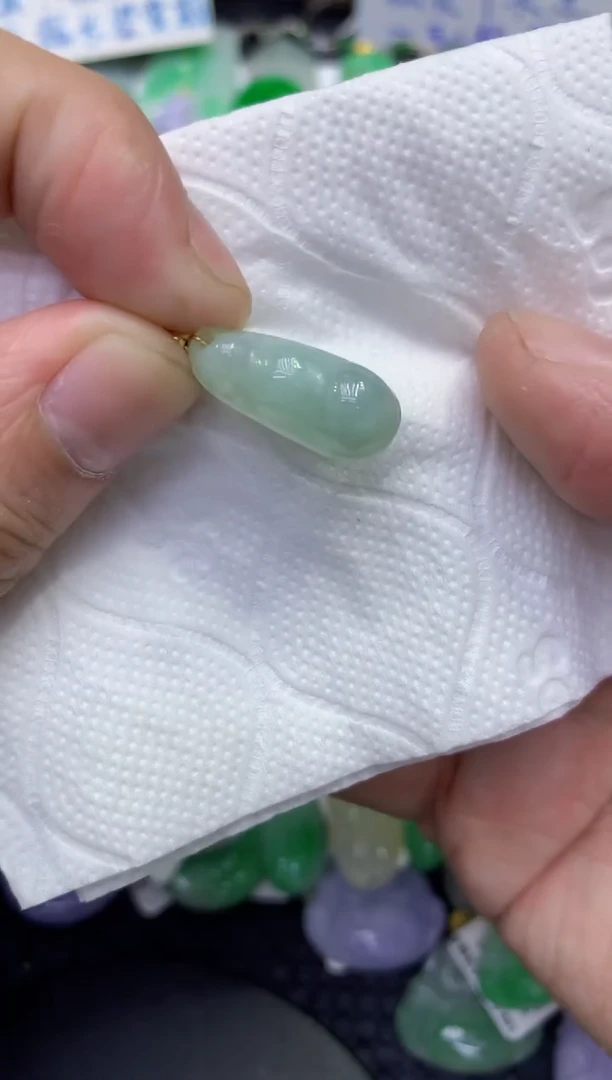 颈饰未镶嵌翡翠天然缅甸A货翡翠