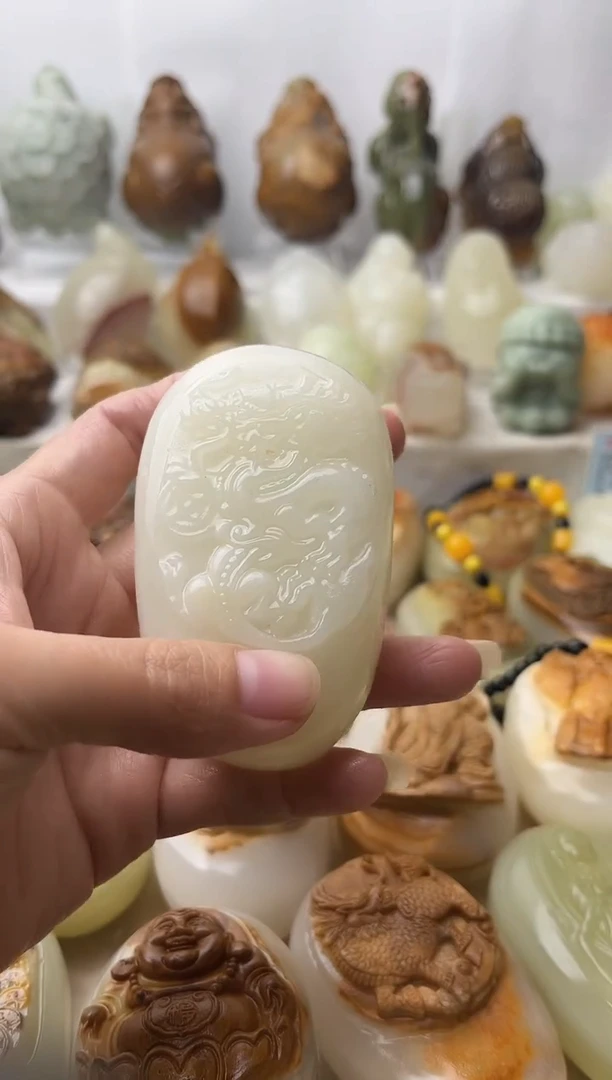 石材古青石棉纹正常不退换龙