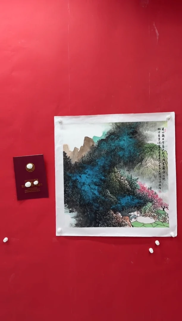 国画画家陆远华纯手绘原作