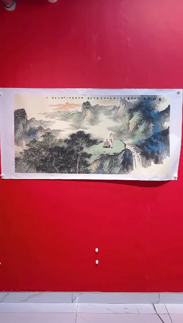 国画画家陆远华纯手绘原作