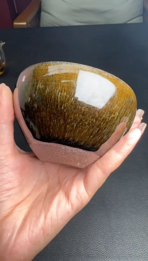 茶盏蔡炳昆柴烧盏140