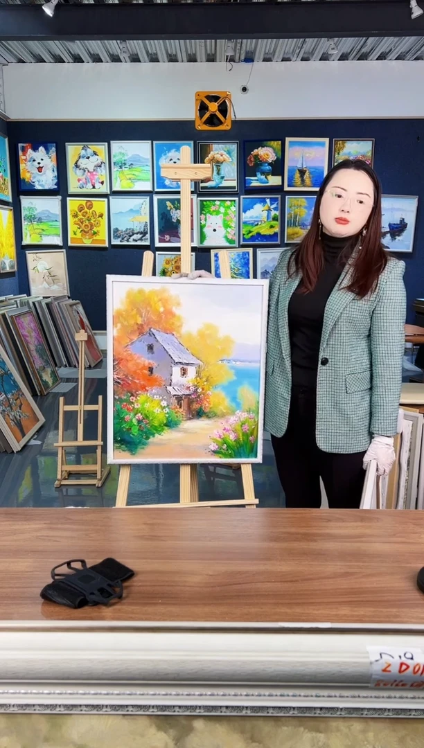 【闪购商品】油画39号 50*60 写景-手绘油画