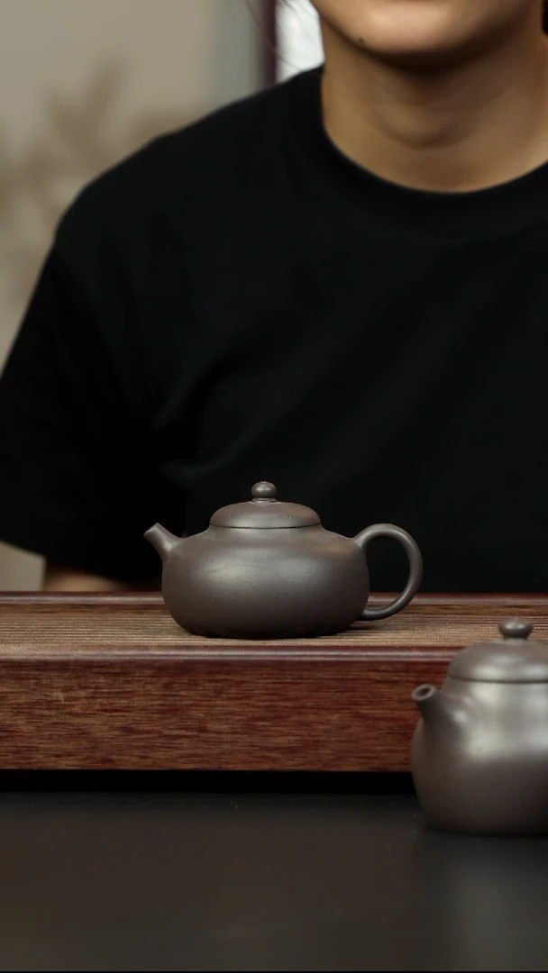 紫砂茶壶天青 玉乳