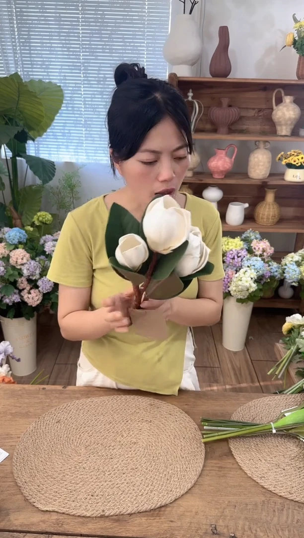 白色玉兰9.9直播间捡漏