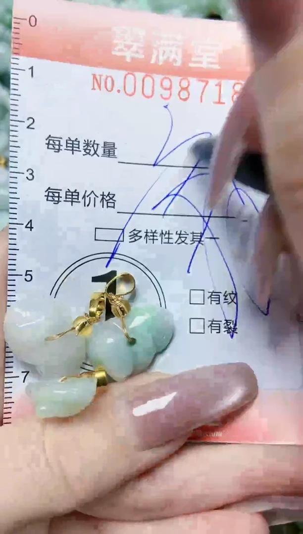 【闪购商品】翡翠颈饰未镶嵌闪购0098718多样性发其一