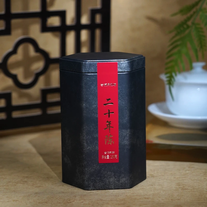 岁月知味 20年陈熟普 300克 罐装