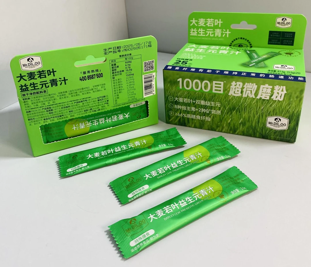 Mr.DIL.OO大麦若叶益生元青汁3.5g*25条