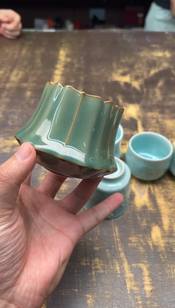 你*徐名星几何葵口威士忌杯