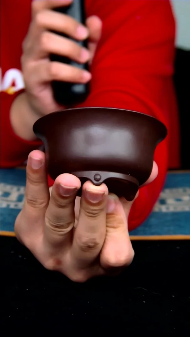 【闪购商品】紫砂花盆7.5*3.5内径紫砂花盆