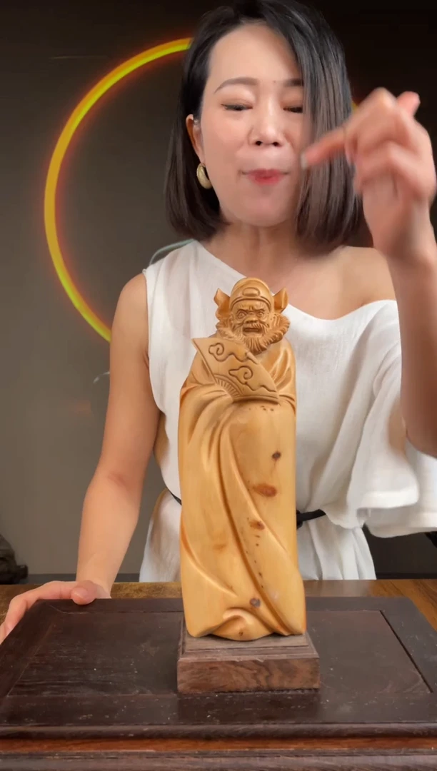 柏木（崖柏）手工摆件,先抢先得! 编号:91