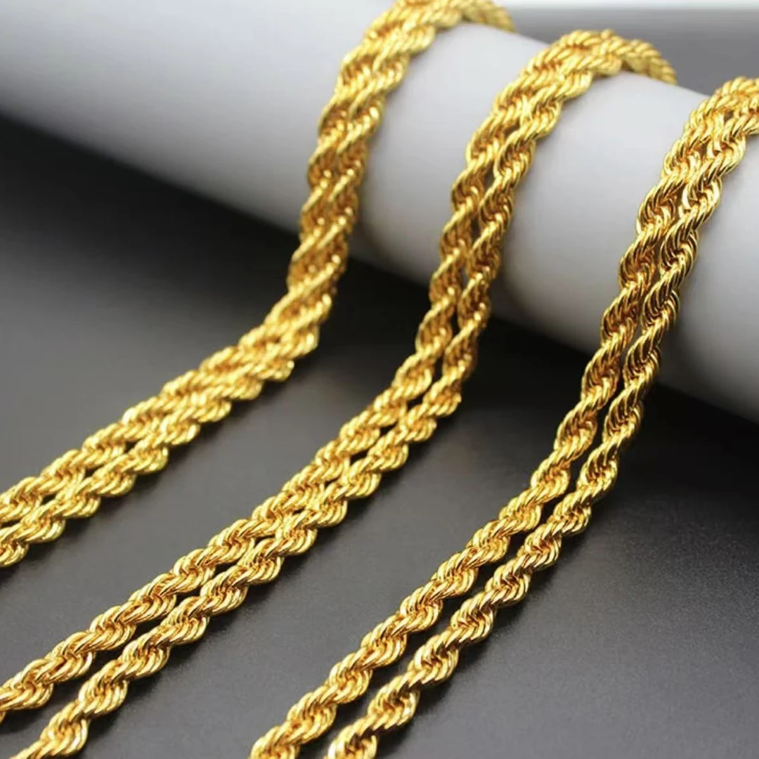 水贝百莱粗版战神麻花链