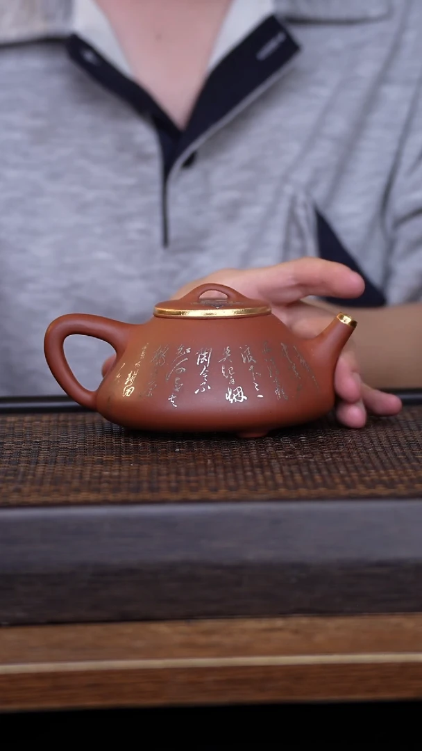 茶壶紫砂宜兴手工原矿紫砂壶001