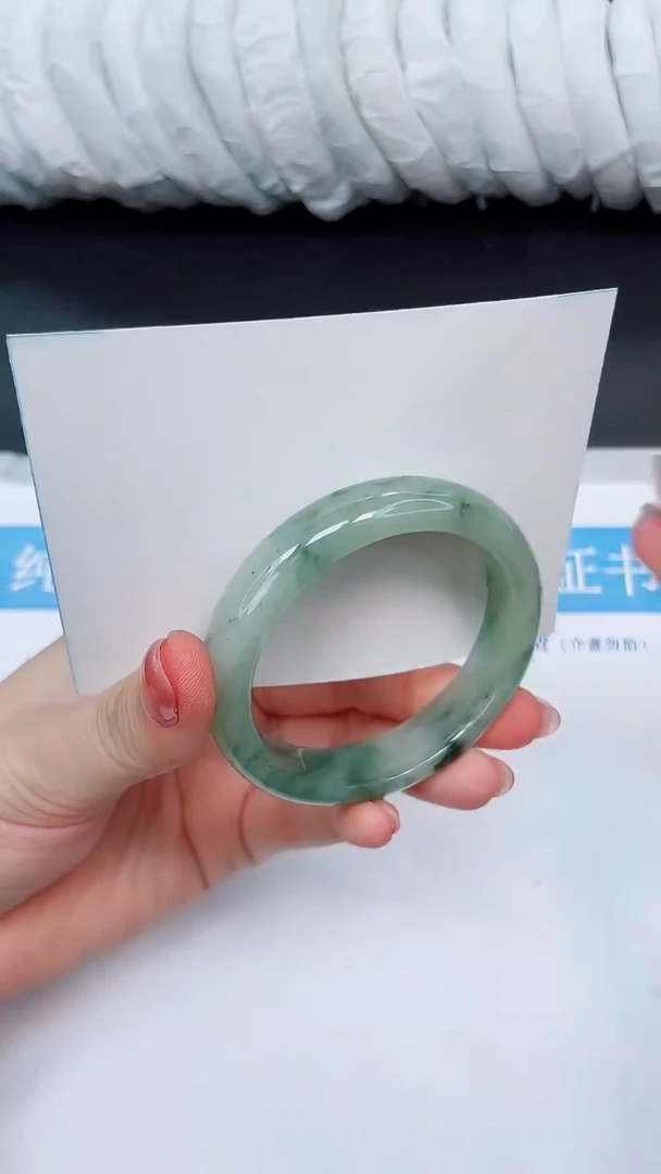 未镶嵌手镯石英质玉A37-49`50`51