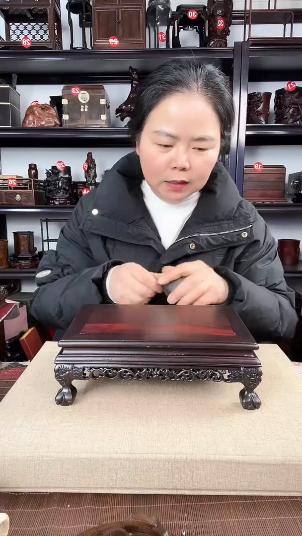 【闪购商品】木326瑕疵老李红木工艺品