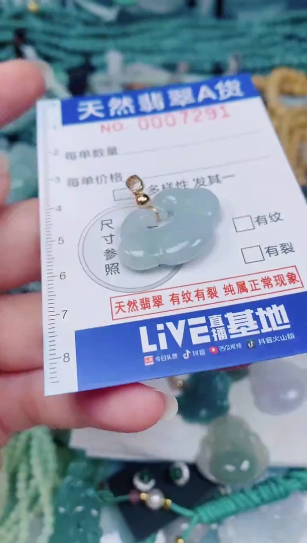 颈饰未镶嵌翡翠00007291