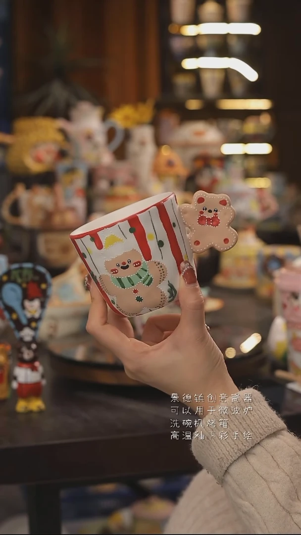 景德镇釉下彩绘设计师款式陶瓷