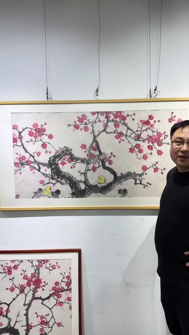 【闪购商品】国画天津人美-范石甫花鸟8平尺画芯