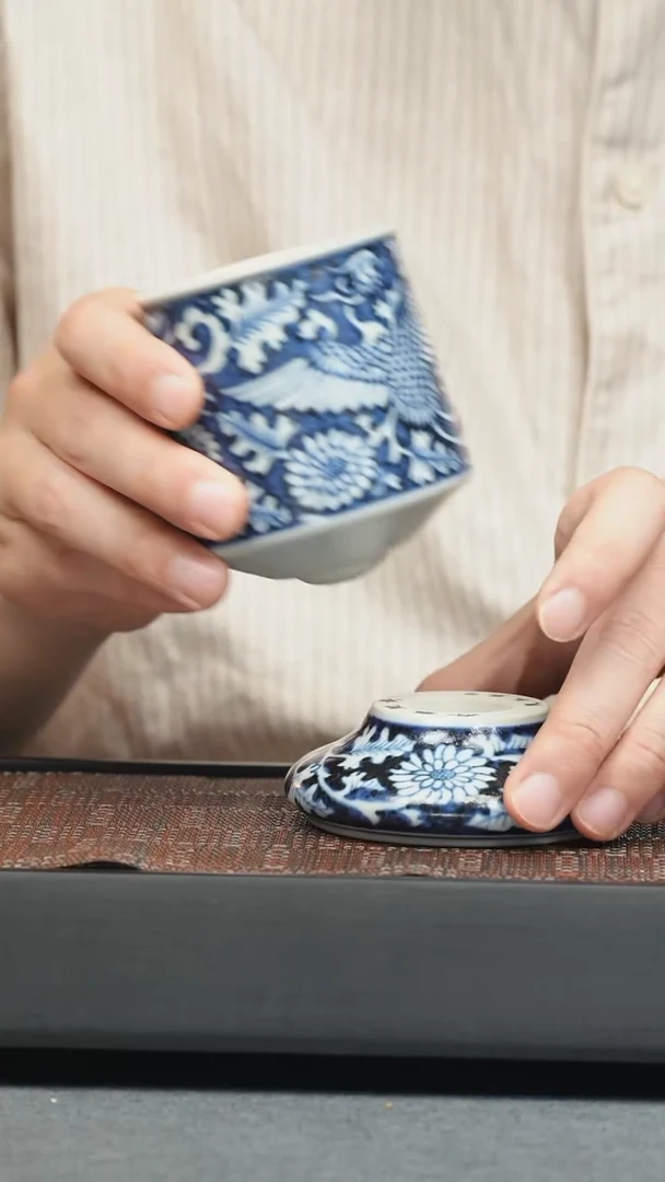 茶壶紫砂五堂转转杯