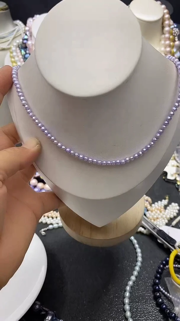 颈饰未镶嵌淡水珍珠多人