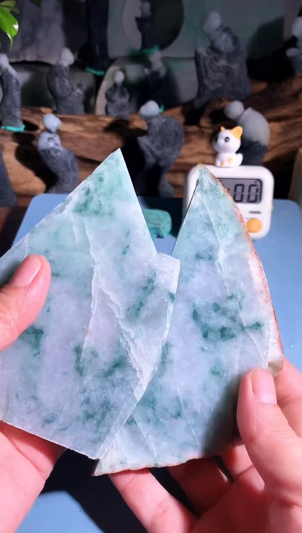 翡翠未镶嵌吊坠(不含链)月*蓝C836