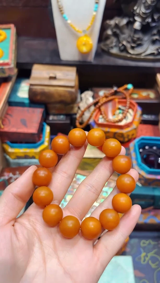 【闪购商品】蜜蜡裸石未镶嵌欣妹专属精选链接c 5454