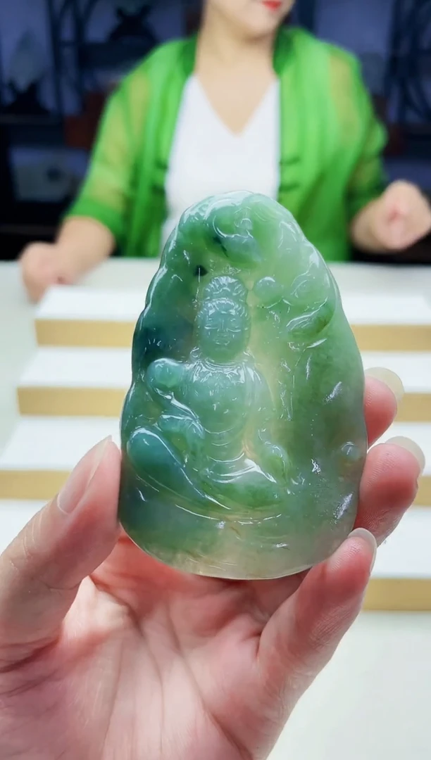 未镶嵌定制翡翠毛货09160118