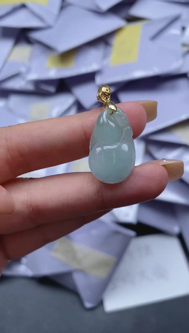 翡翠未镶嵌颈饰所见即所得（一物一拍）34