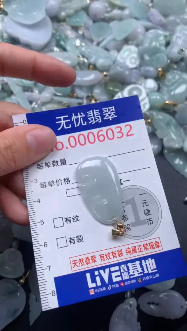 颈饰未镶嵌翡翠6032