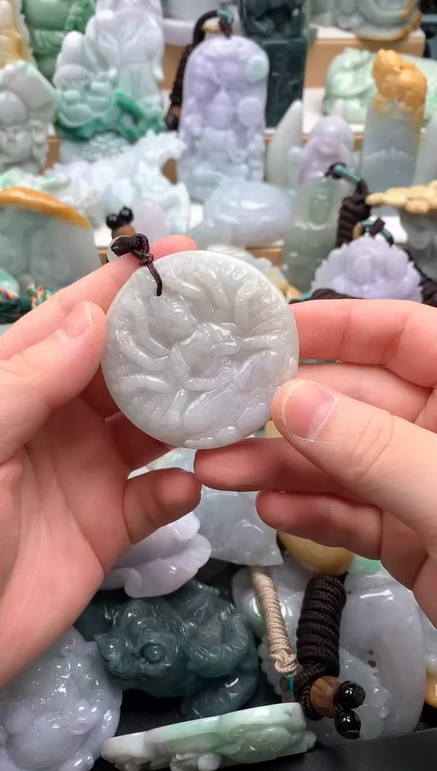 吊坠(不含链)未镶嵌翡翠1