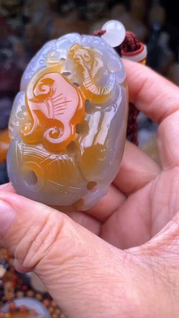 【闪购商品】玛瑙/玉髓颈饰未镶嵌AA
