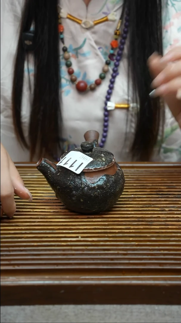 万古烧粗陶手工茶具