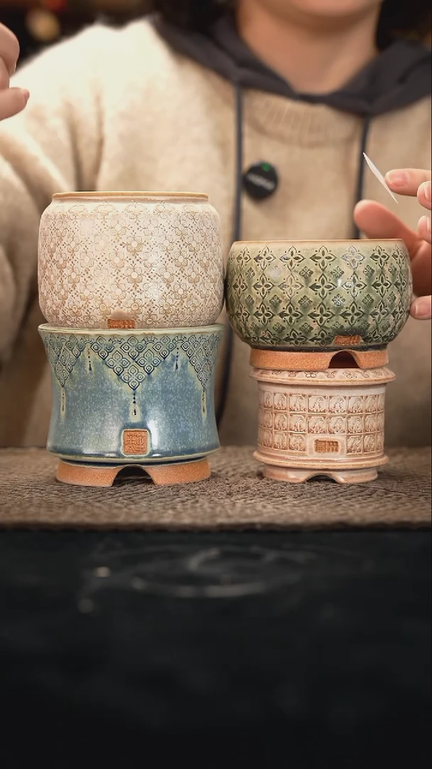 口径花盆12-29-028一组4个默认有瑕