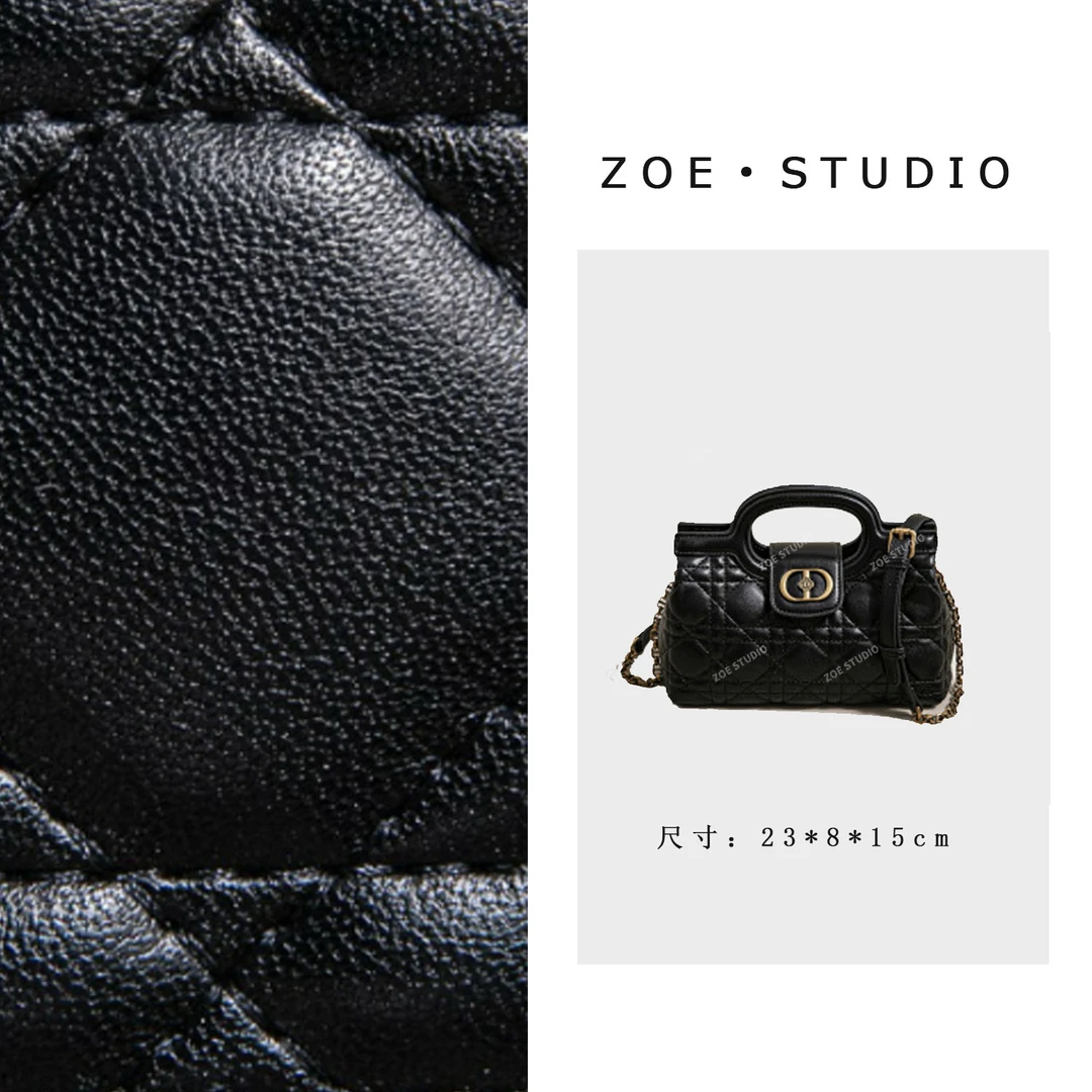 【佐伊甄选】SK-83288-黑色轻奢女士时尚潮流通勤腋下斜挎包