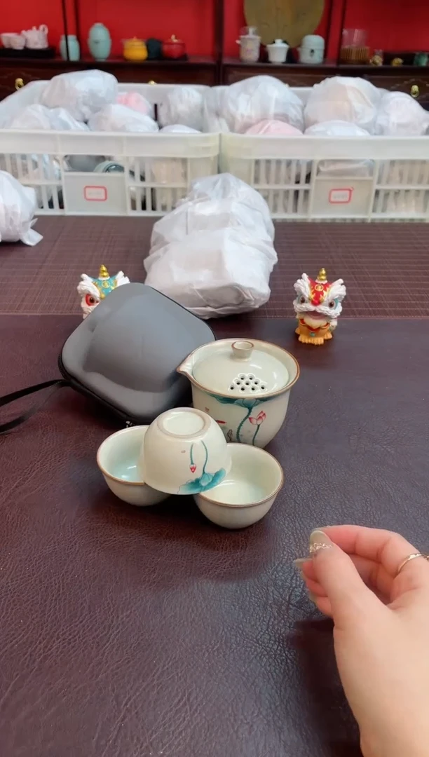 【闪购商品】瓷片【沉鱼茶器】清货底价 库存单一