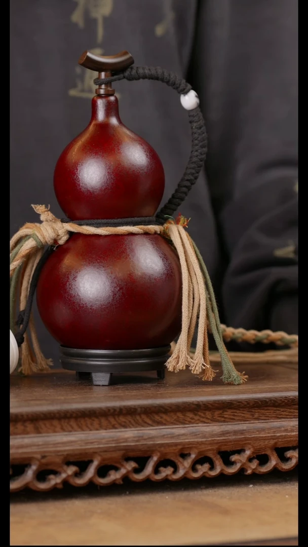 144号精品天然大漆酒葫芦一物一拍~