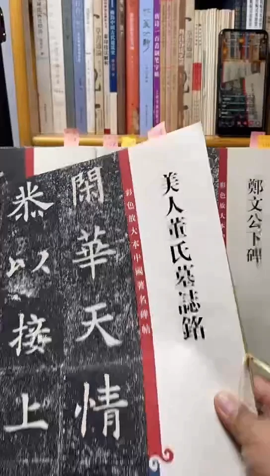 董美人墓志（彩色放大）