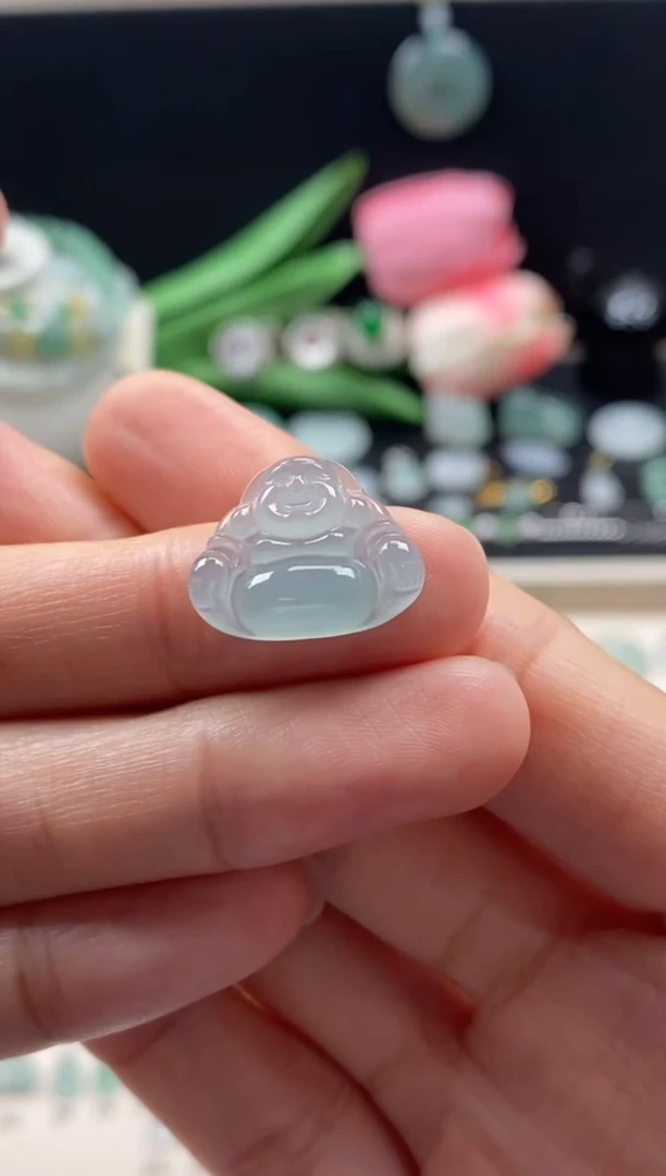 【闪购商品】翡翠颈饰未镶嵌翡翠冰种佛公